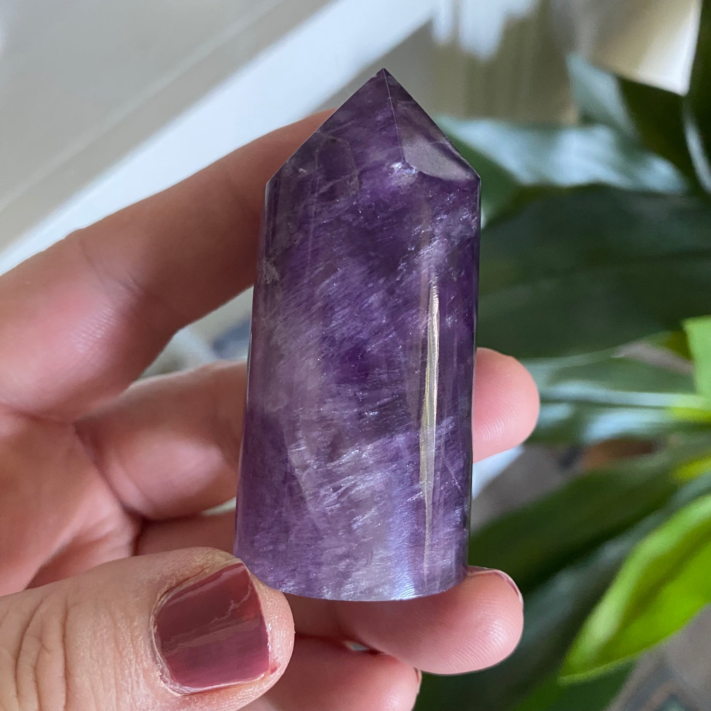 Purple Fluorite Tower