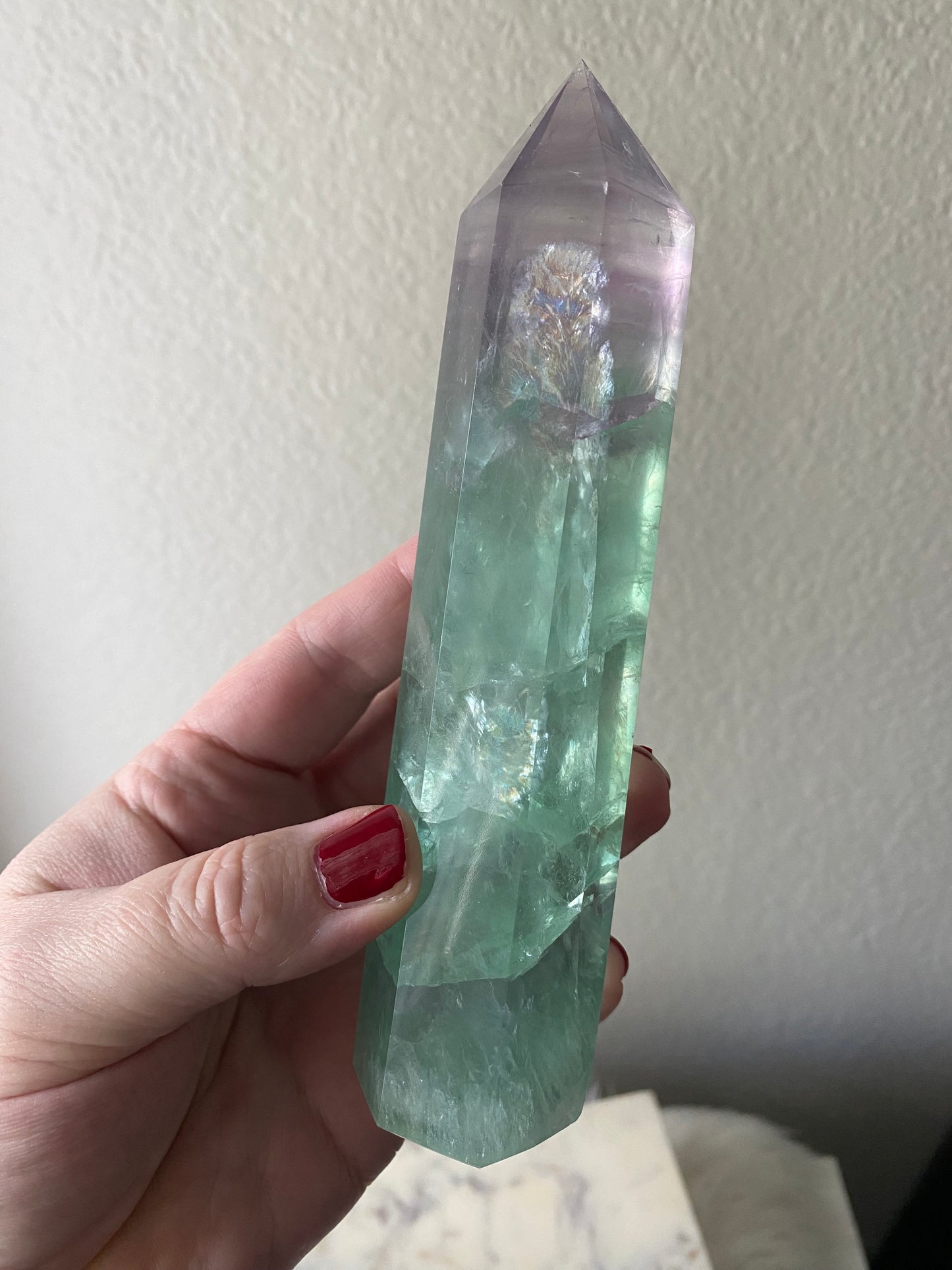 Rainbow Fluorite Tower