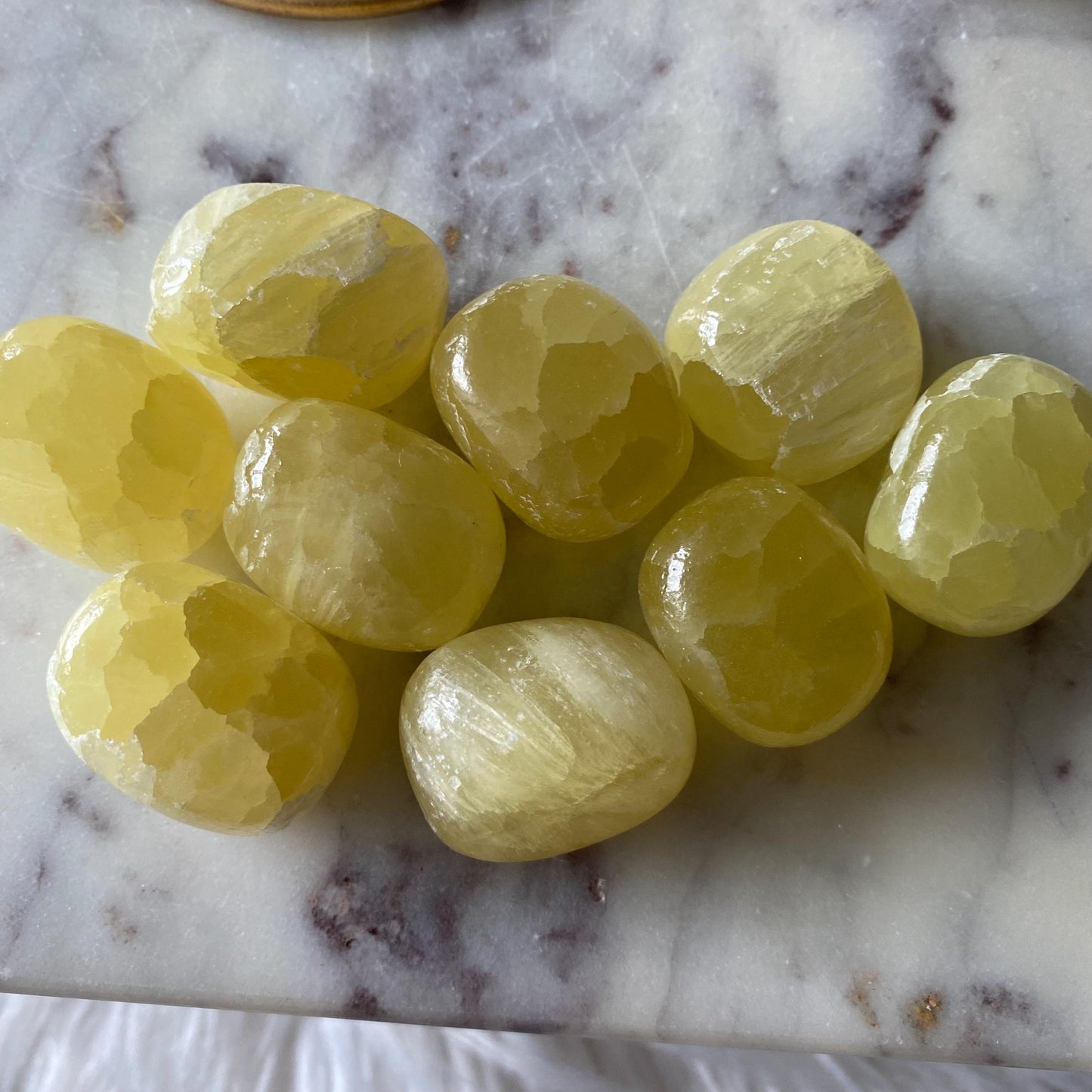 Lemon Calcite Tumble