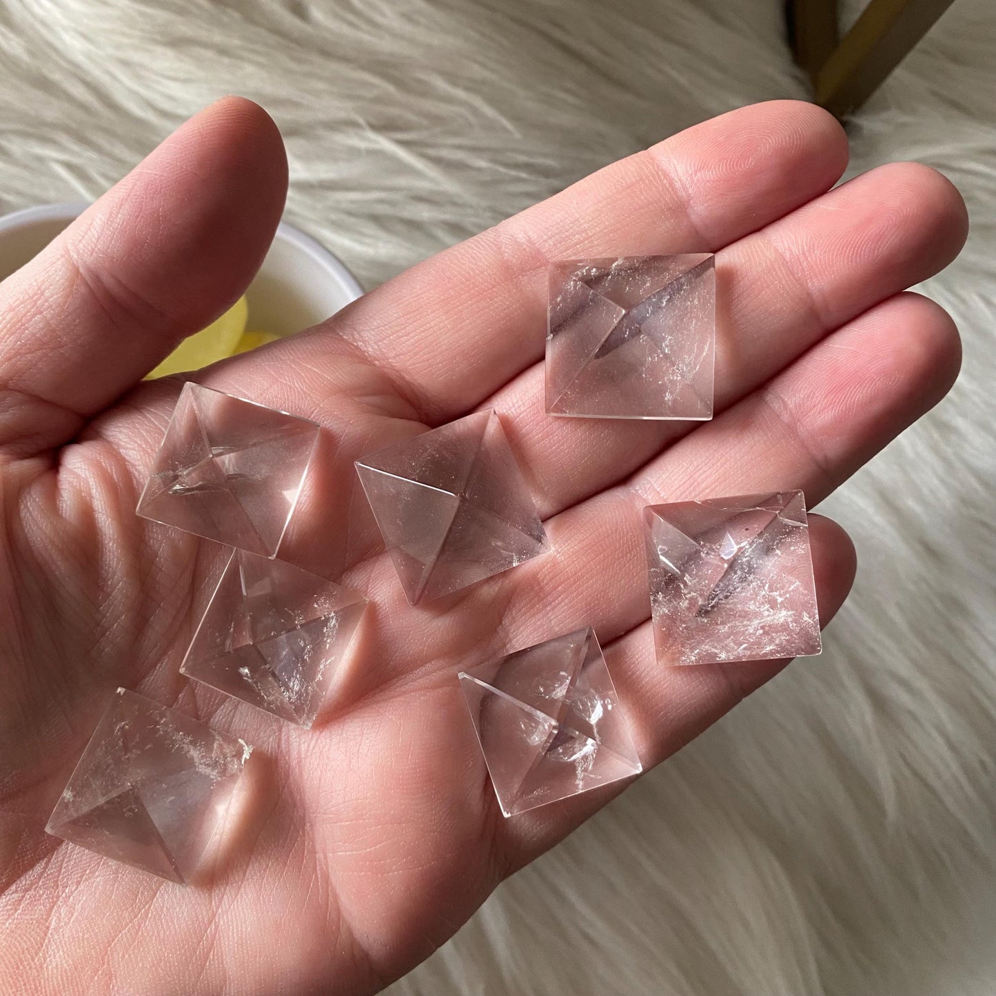 Clear Quartz Pyramid Mini
