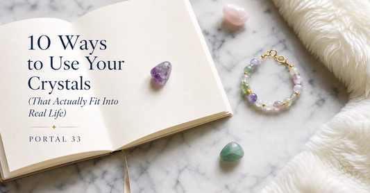 10 Ways to Use Your Crystals (That Actually Fit Into Real Life)