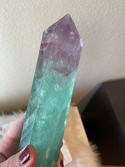 Rainbow Fluorite Tower
