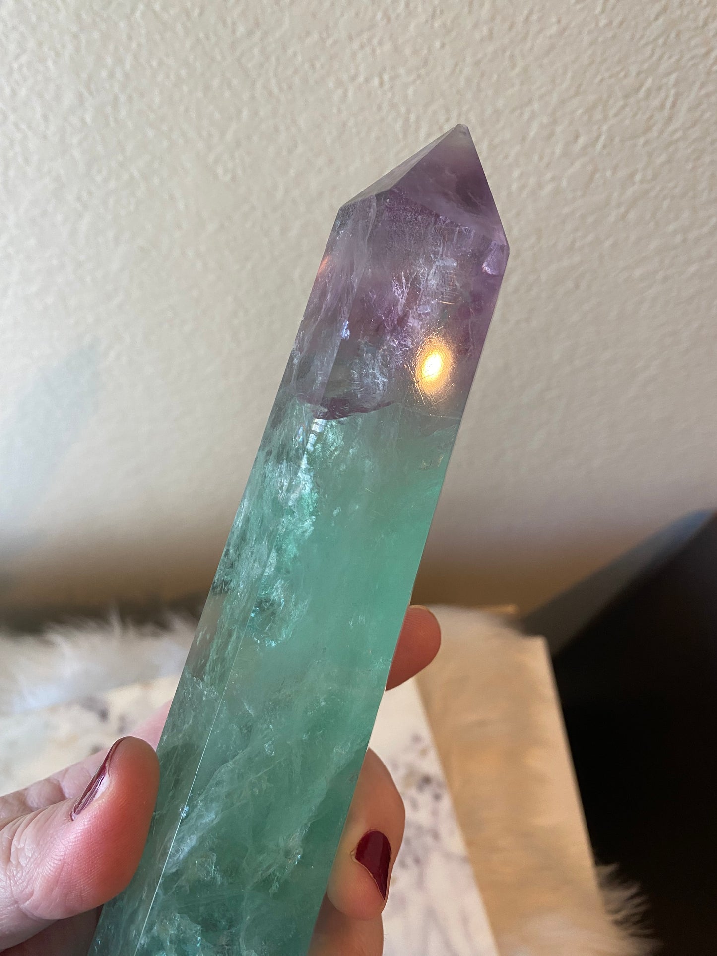 Rainbow Fluorite Tower