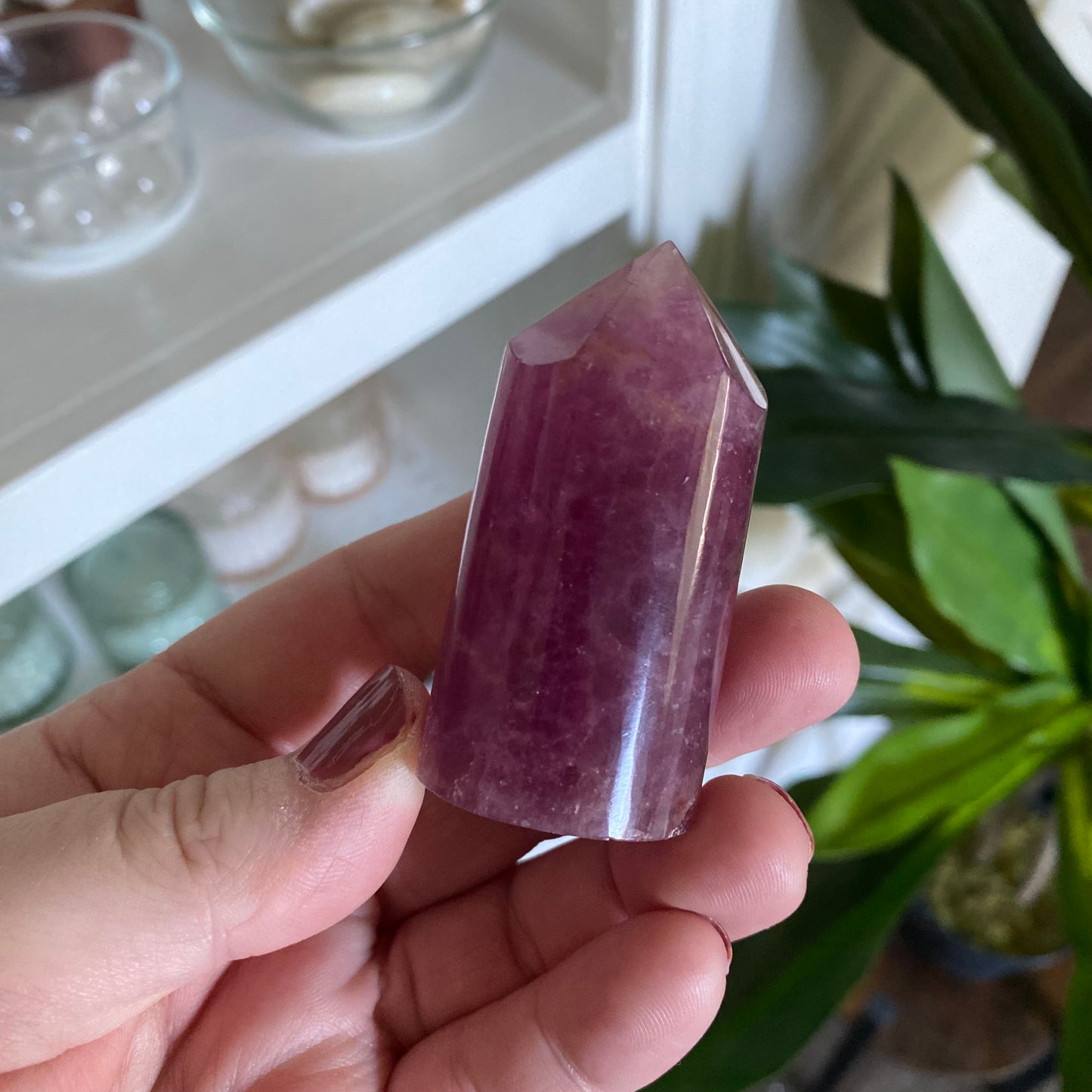 Purple Fluorite Tower