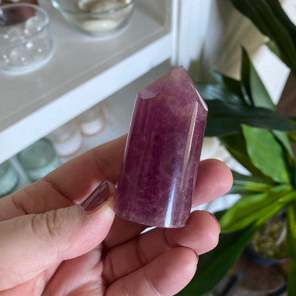 Purple Fluorite Tower