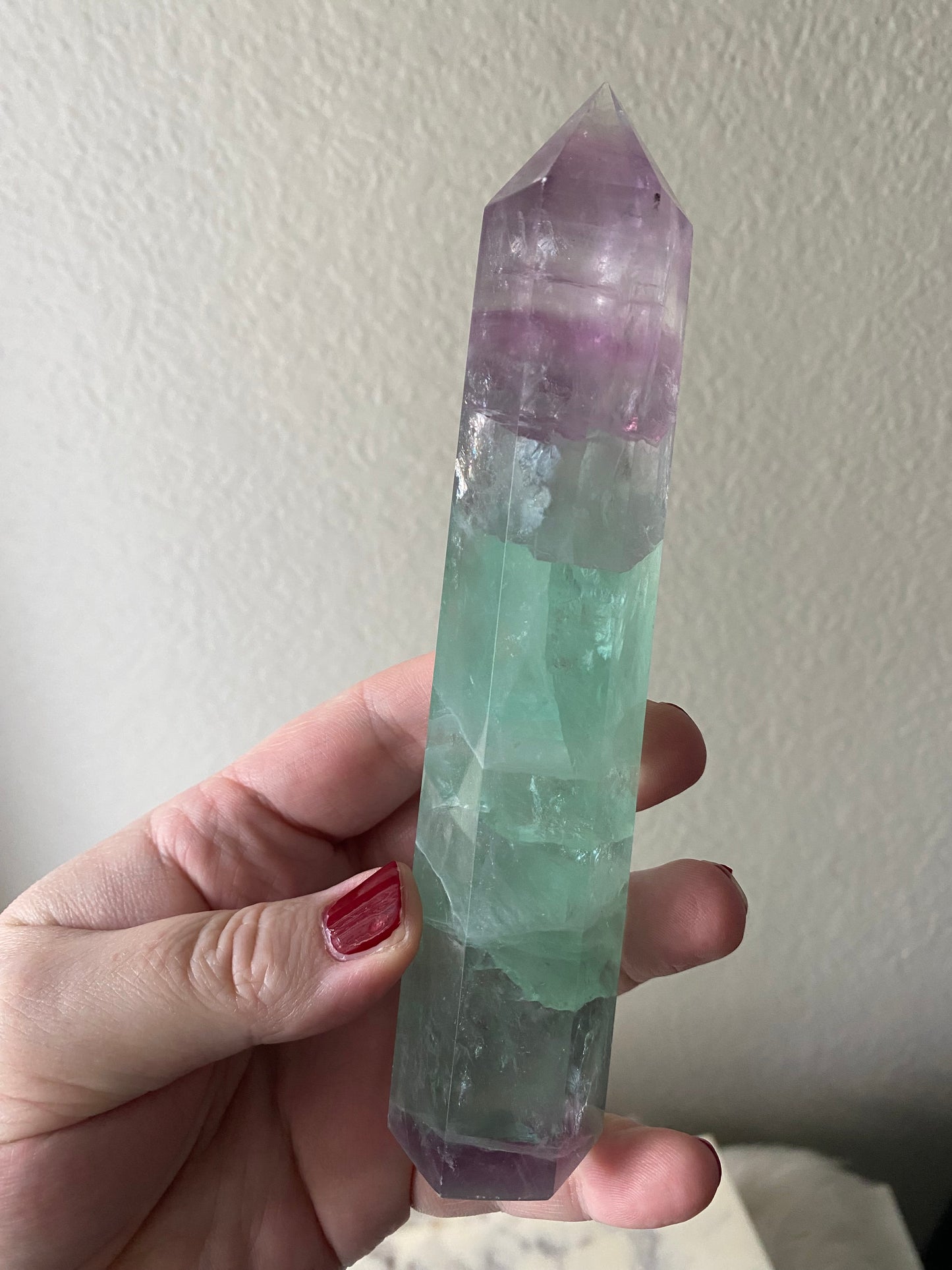 Rainbow Fluorite Tower