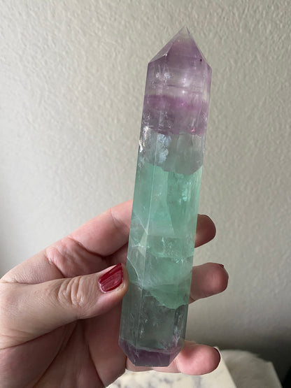 Rainbow Fluorite Tower