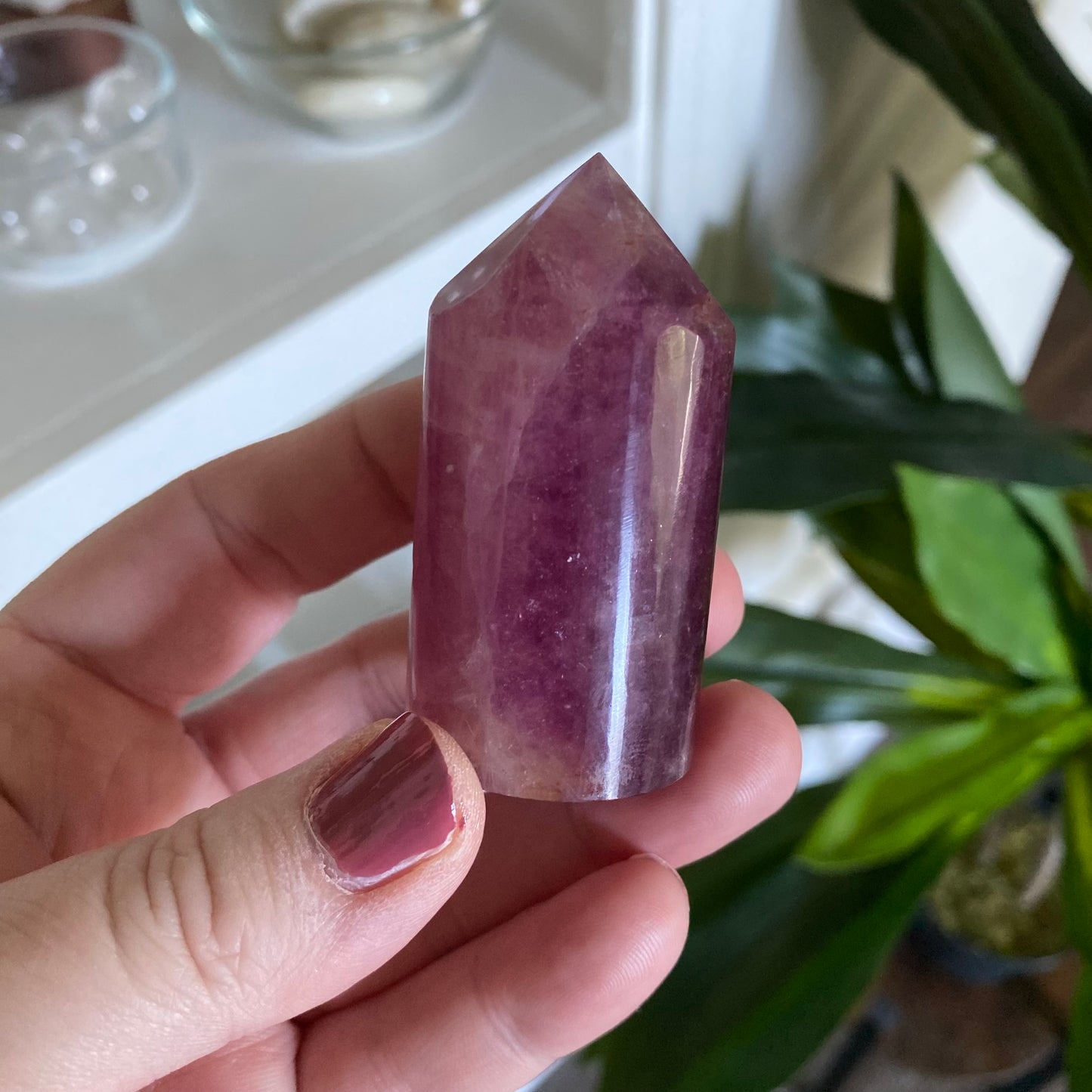 Purple Fluorite Tower