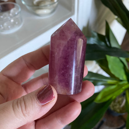 Purple Fluorite Tower