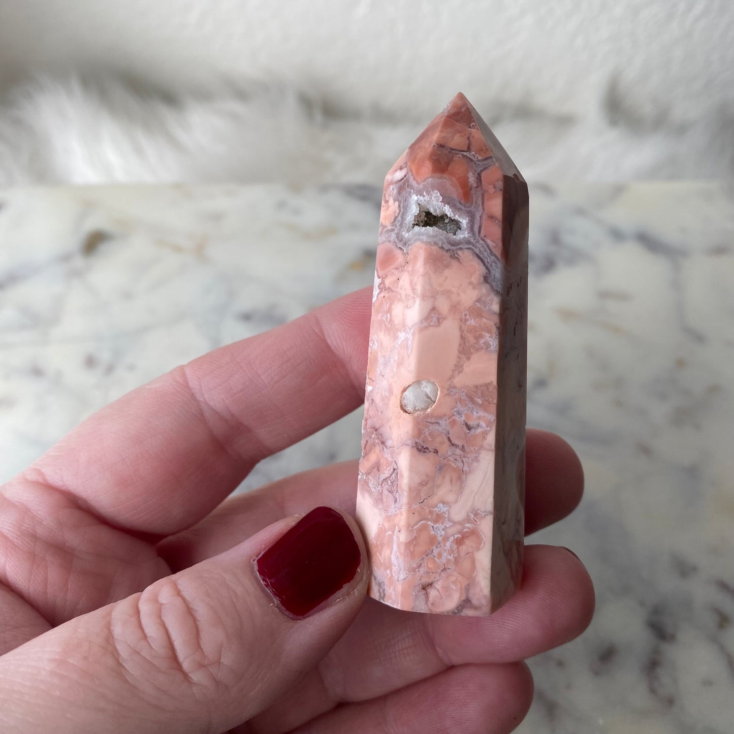 Pink Agate Tower