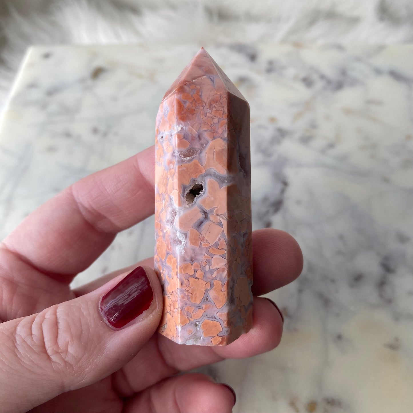 Pink Agate Tower