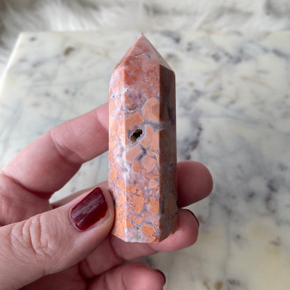 Pink Agate Tower