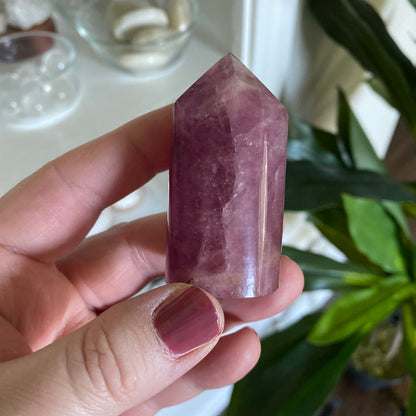 Purple Fluorite Tower
