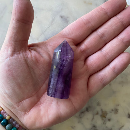 Purple Fluorite Tower
