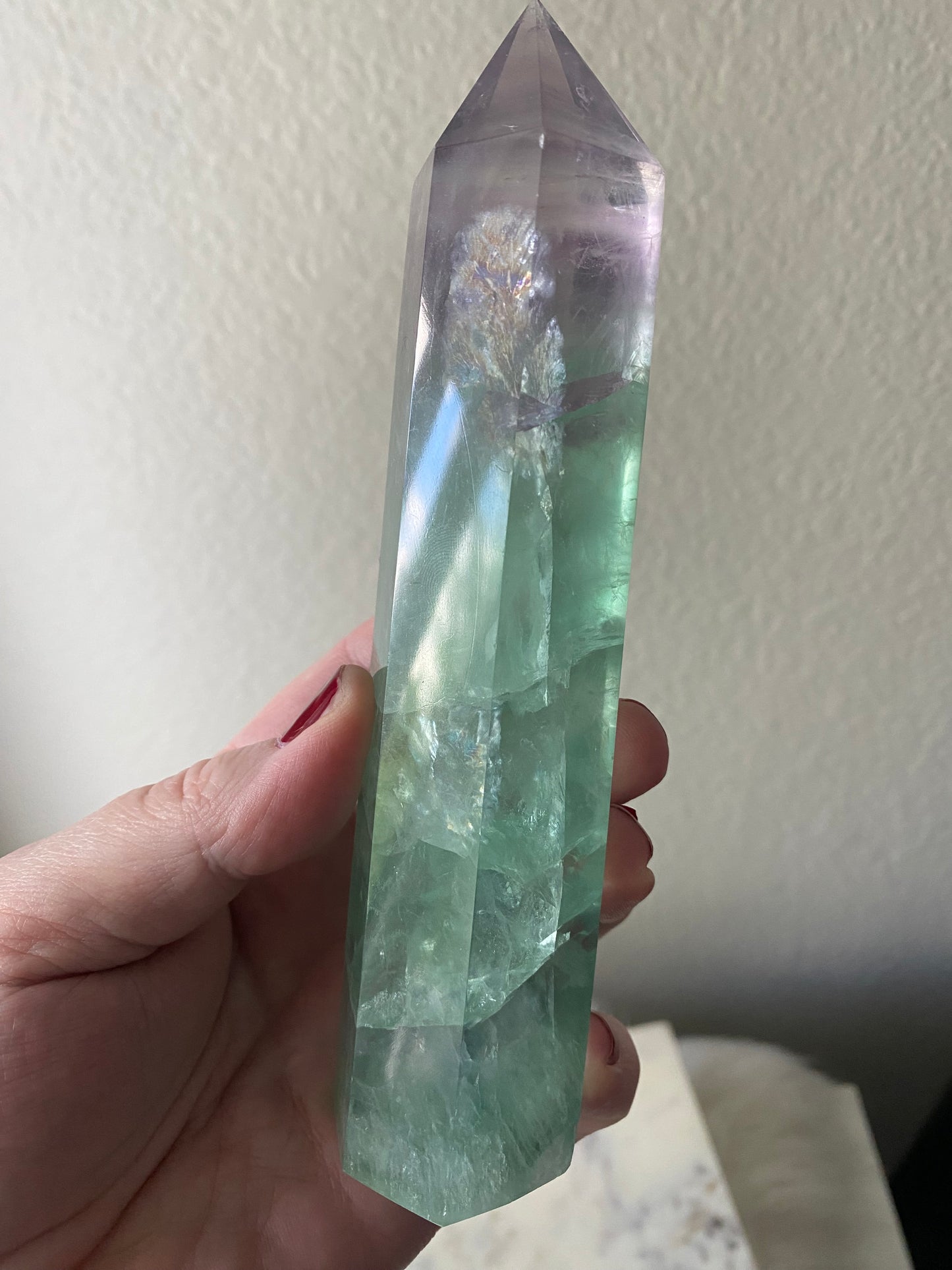 Rainbow Fluorite Tower