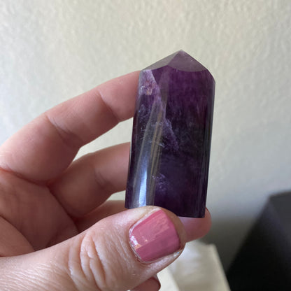 Purple Fluorite Tower
