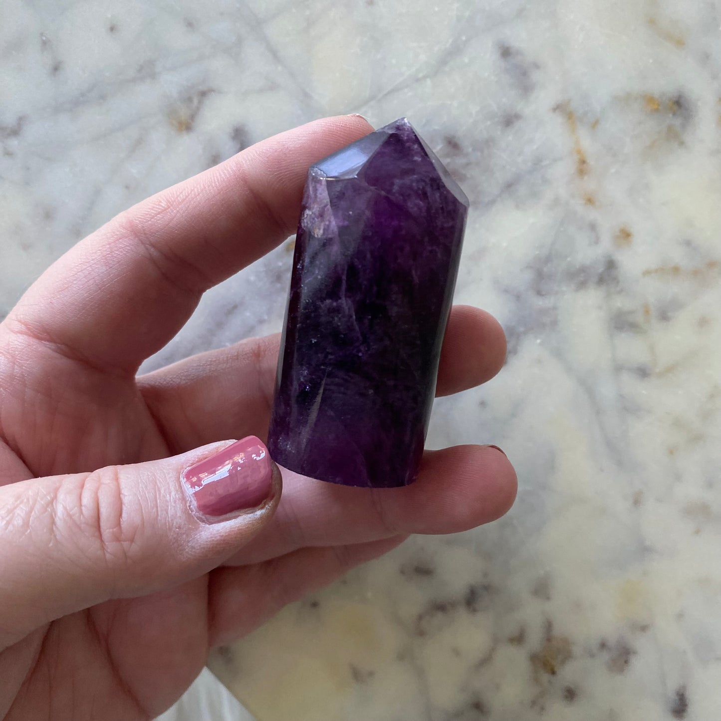 Purple Fluorite Tower