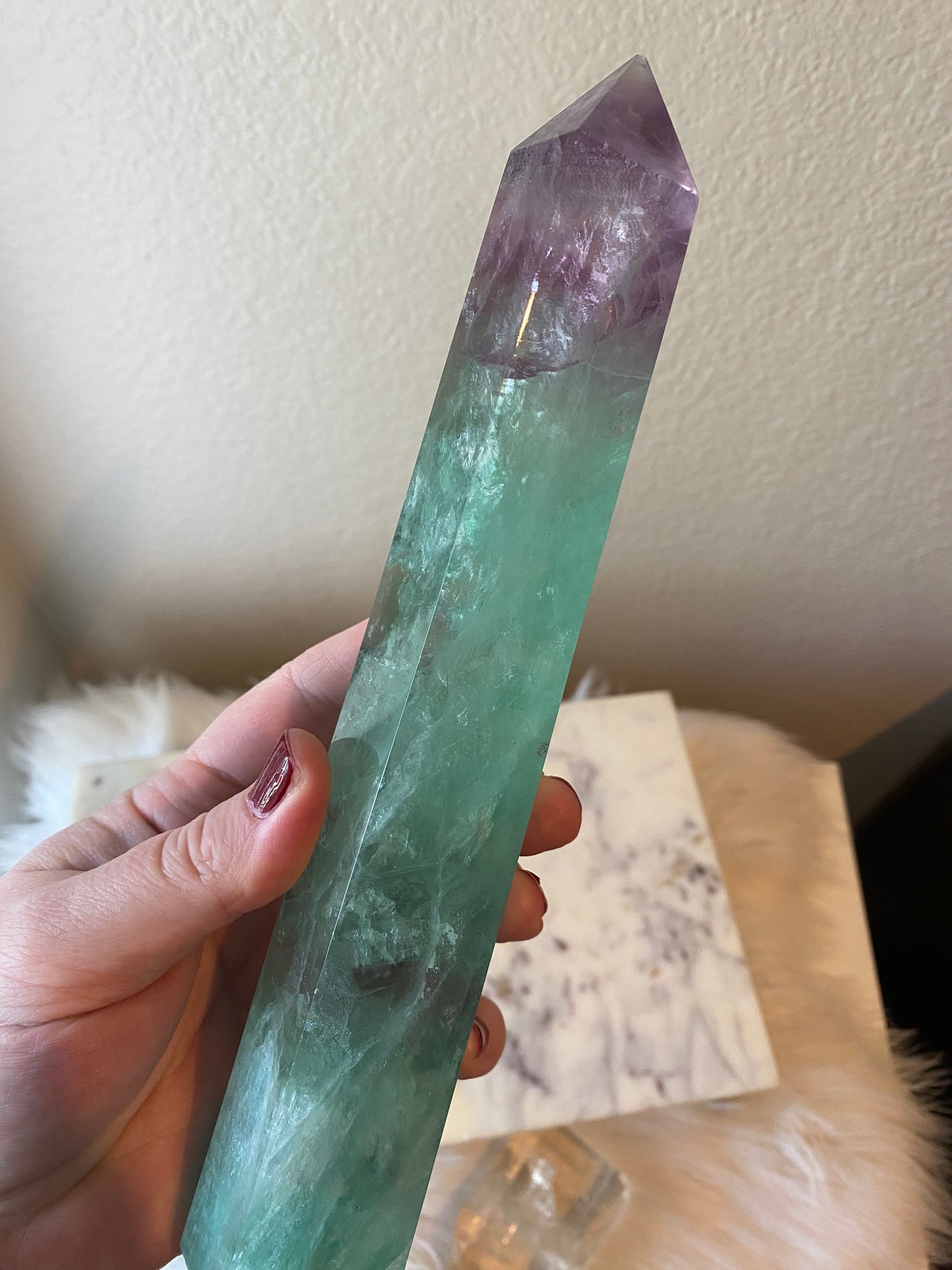 Rainbow Fluorite Tower