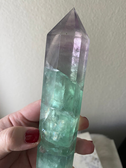 Rainbow Fluorite Tower