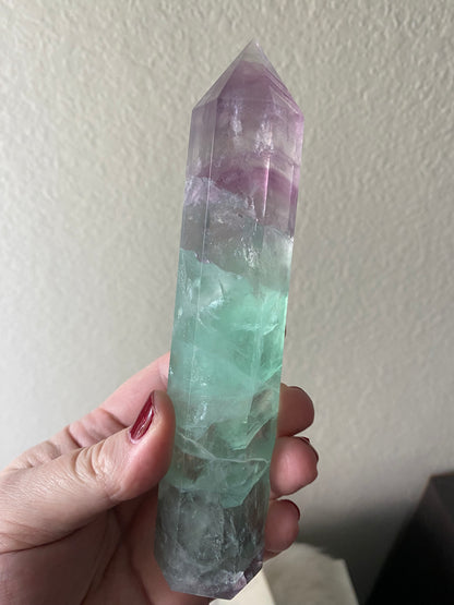 Rainbow Fluorite Tower