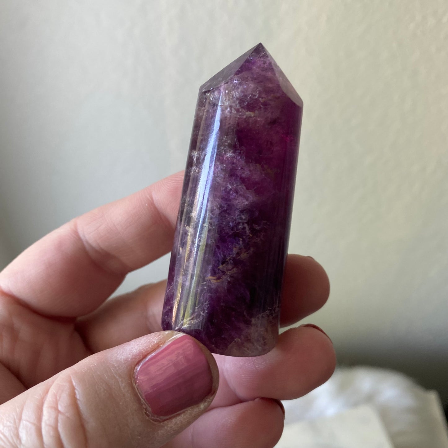 Purple Fluorite Tower