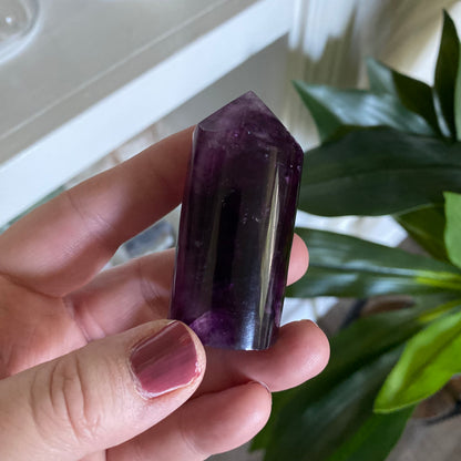 Purple Fluorite Tower