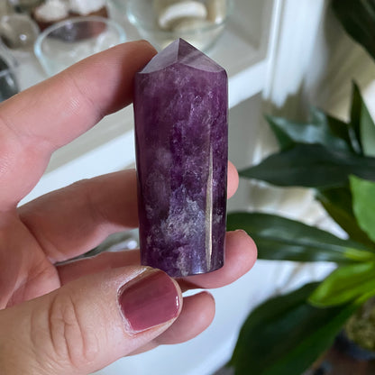 Purple Fluorite Tower