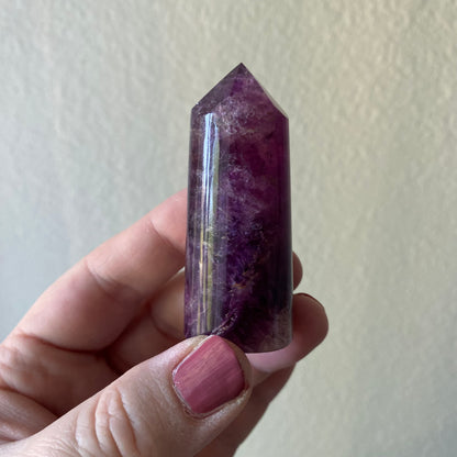 Purple Fluorite Tower