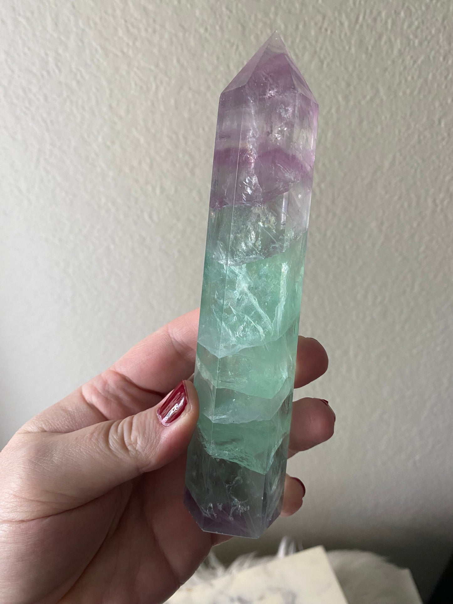 Rainbow Fluorite Tower