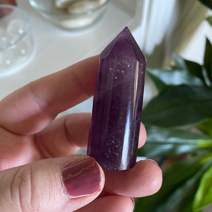 Purple Fluorite Tower