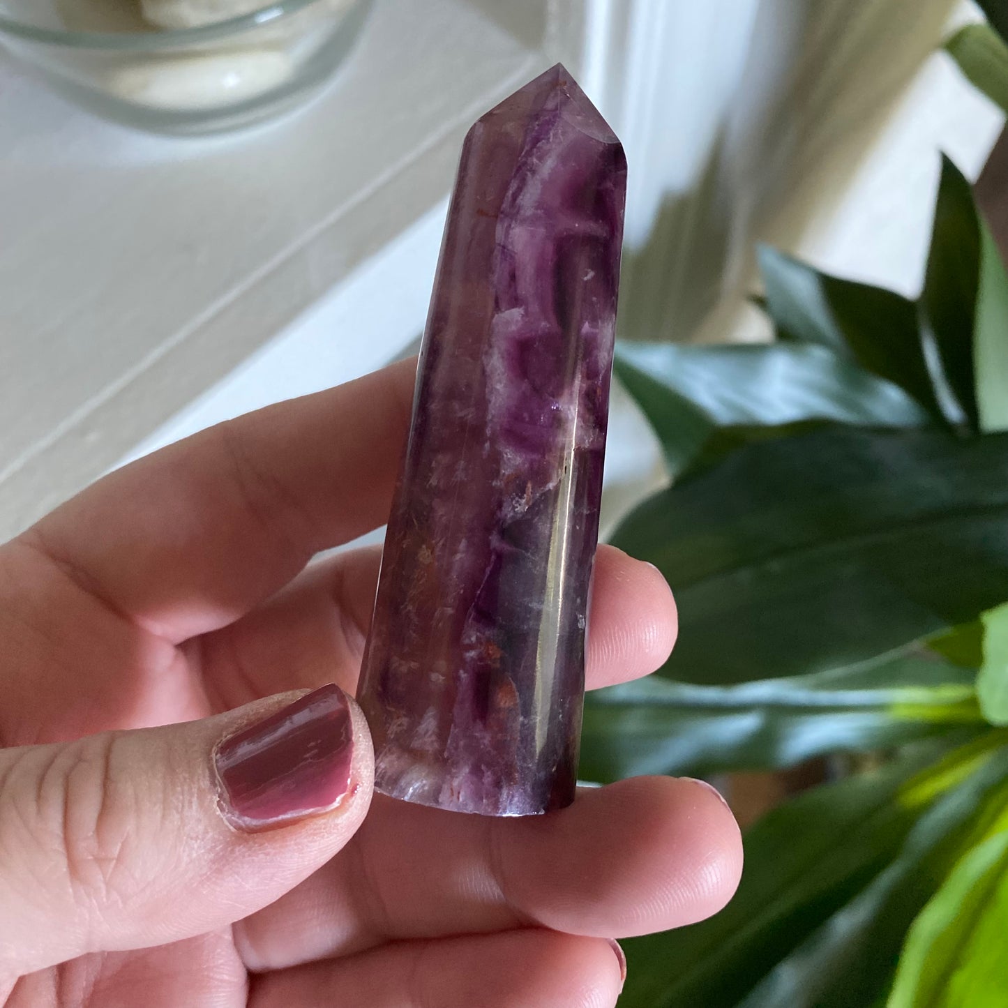 Purple Fluorite Tower