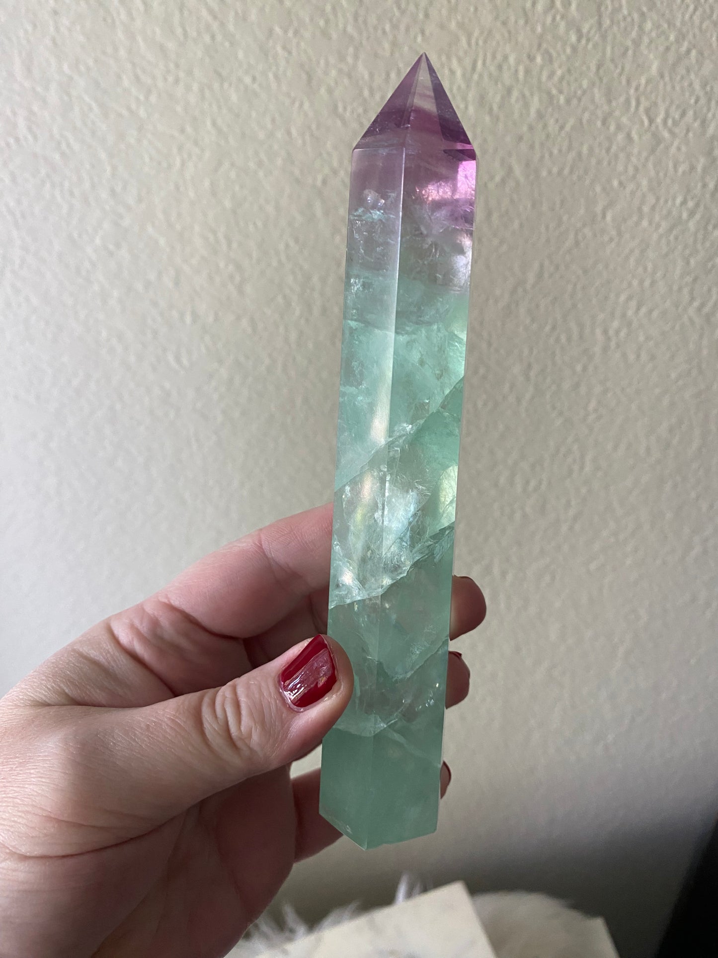Rainbow Fluorite Tower