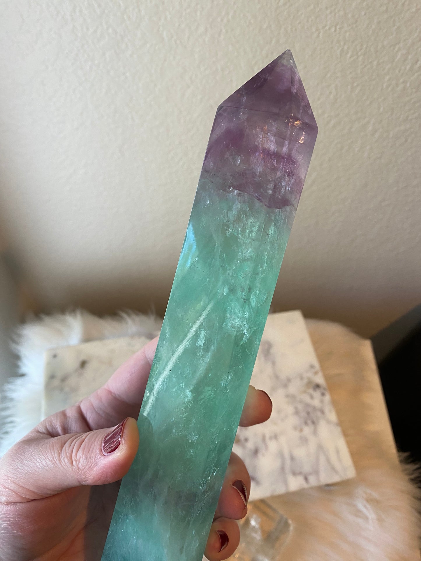 Rainbow Fluorite Tower