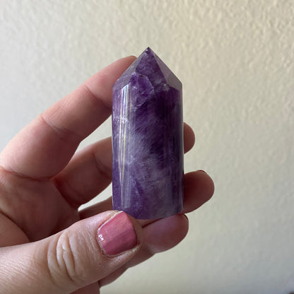 Purple Fluorite Tower