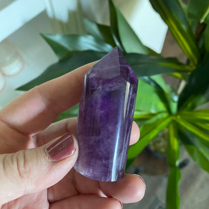 Purple Fluorite Tower