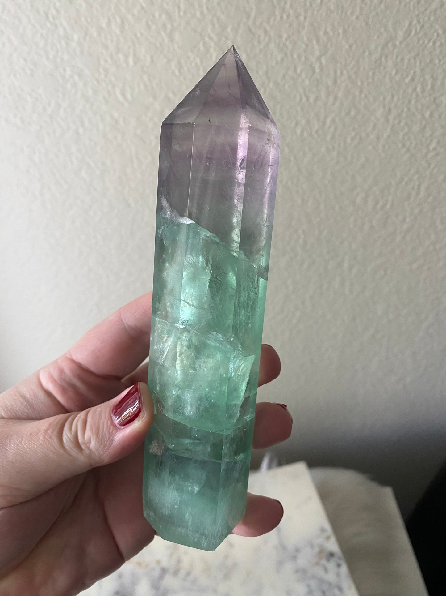 Rainbow Fluorite Tower