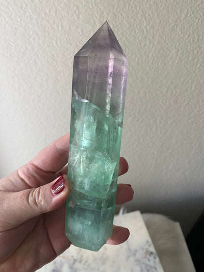 Rainbow Fluorite Tower