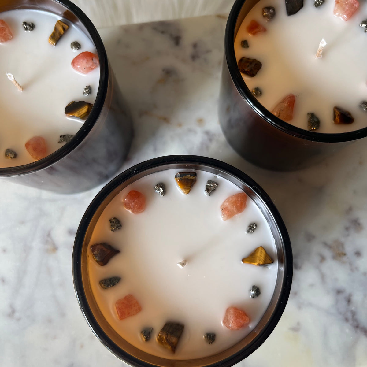 Toasted Pumpkin Spice - Abundance, Joy - Crystal Candle
