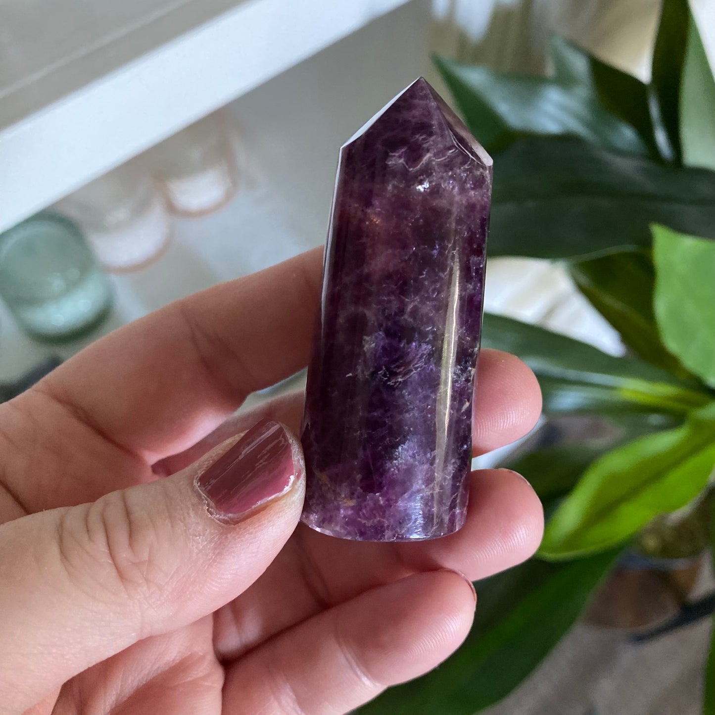 Purple Fluorite Tower