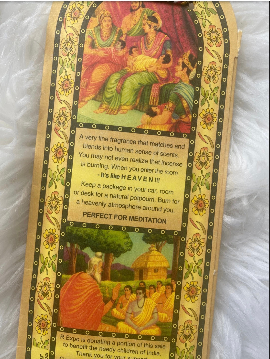 India Temple Incense