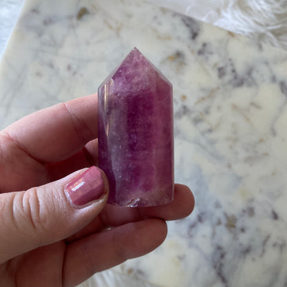 Purple Fluorite Tower