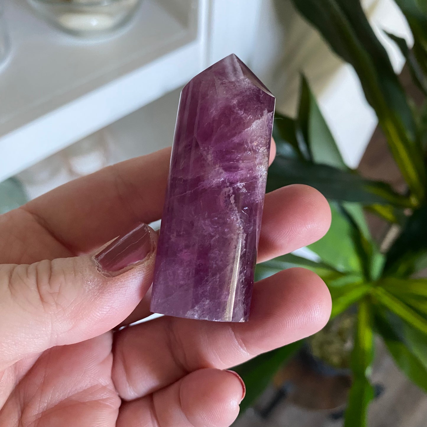 Purple Fluorite Tower