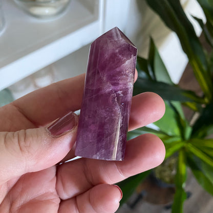 Purple Fluorite Tower