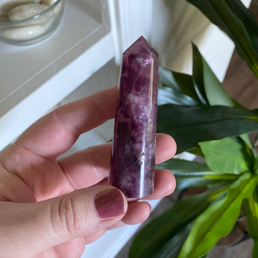Purple Fluorite Tower