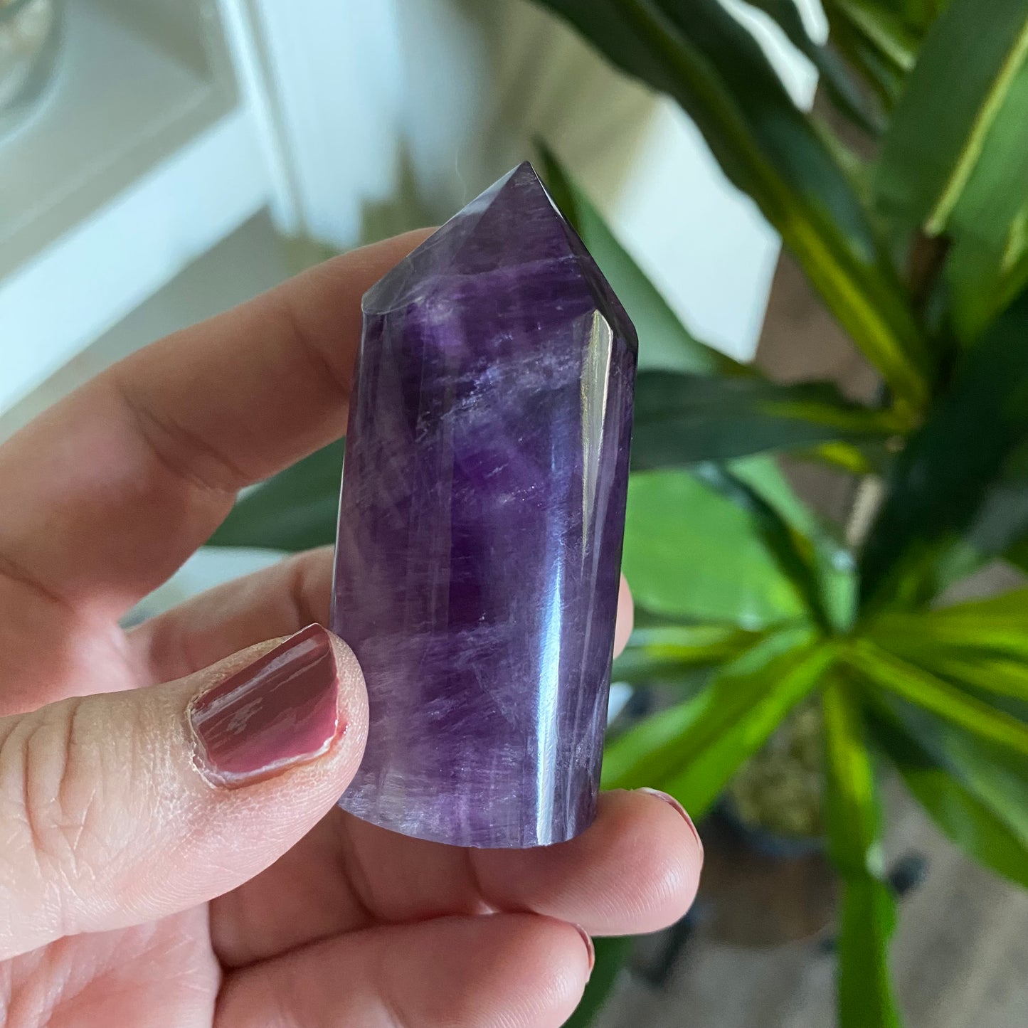 Purple Fluorite Tower