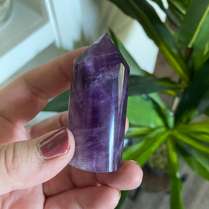 Purple Fluorite Tower
