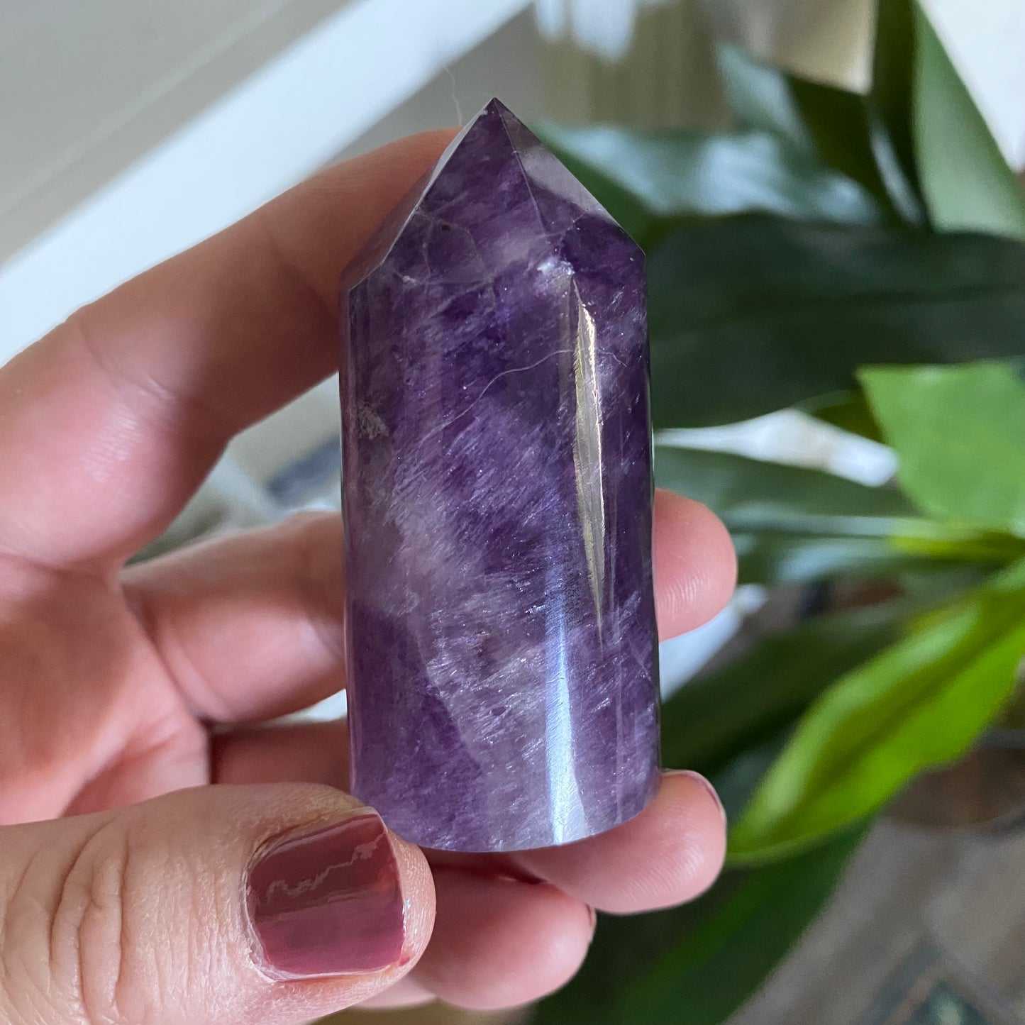 Purple Fluorite Tower