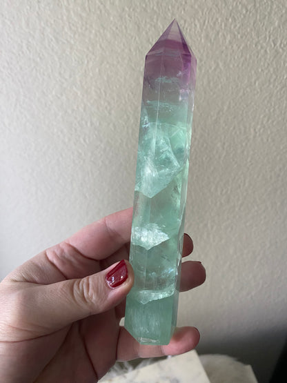 Rainbow Fluorite Tower
