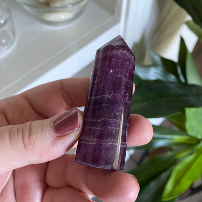 Purple Fluorite Tower