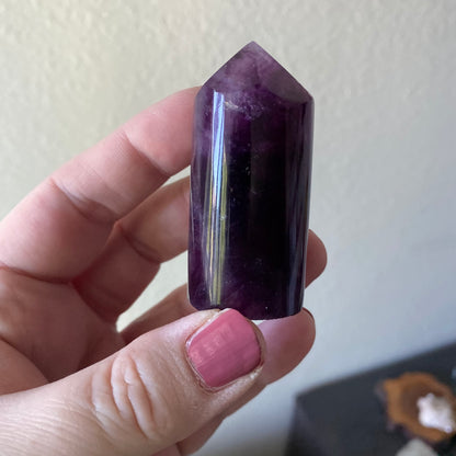 Purple Fluorite Tower